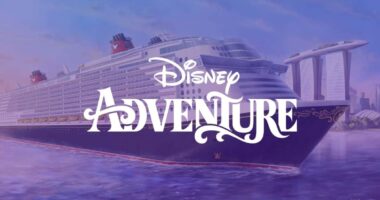 The Disney Adventure cruise ship is scheduled to set sail from Singapore in 2025