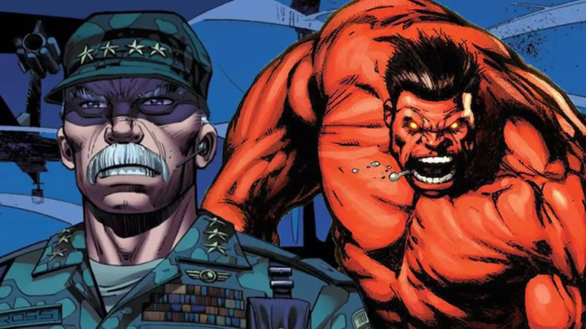 Origin Story of Red Hulk / General Thunderbolt Ross