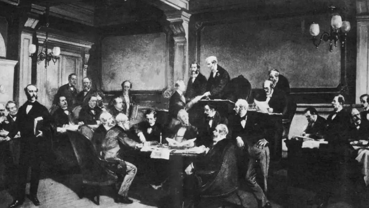 Signing of the First Geneva Convention - 1864 AD