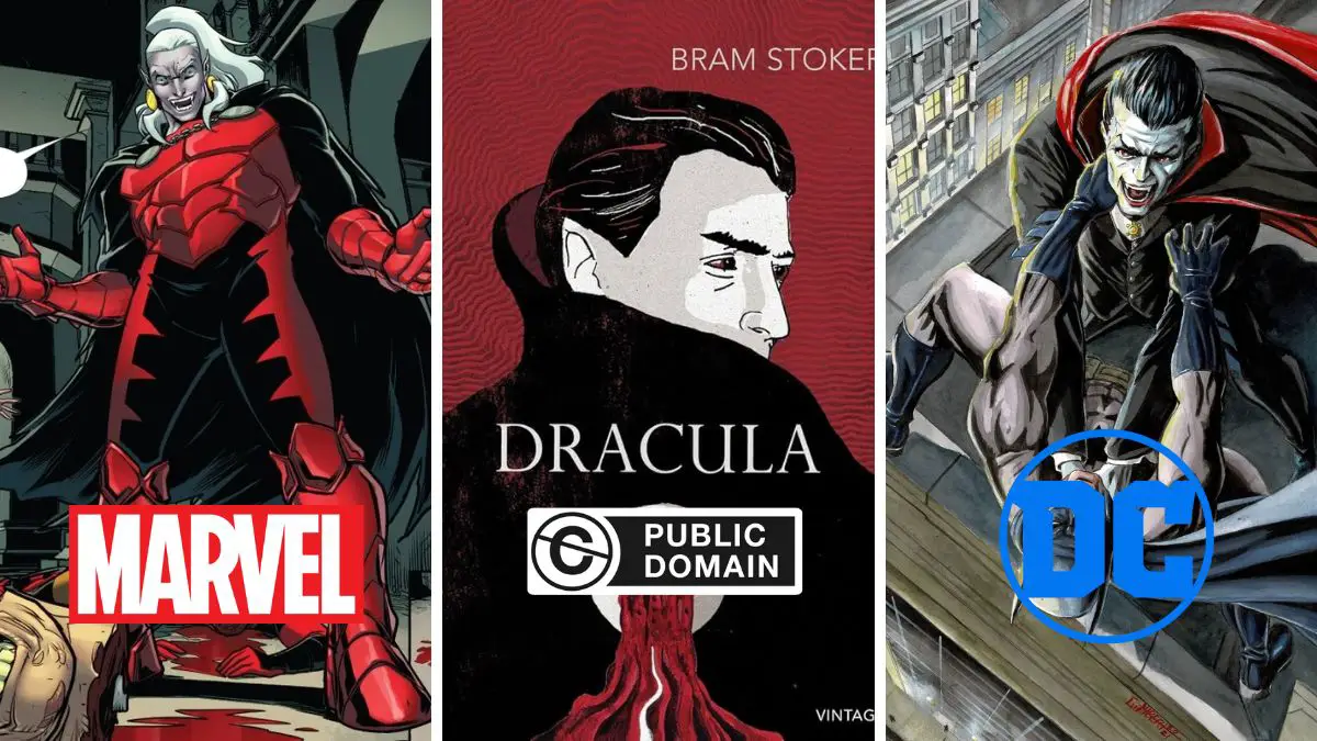 10 Public Domain Characters Present in Both Marvel and DC Comics - Dracula