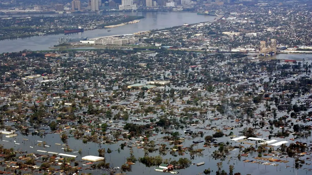 Hurricane Katrina Devastates Gulf Coast - 2005 AD