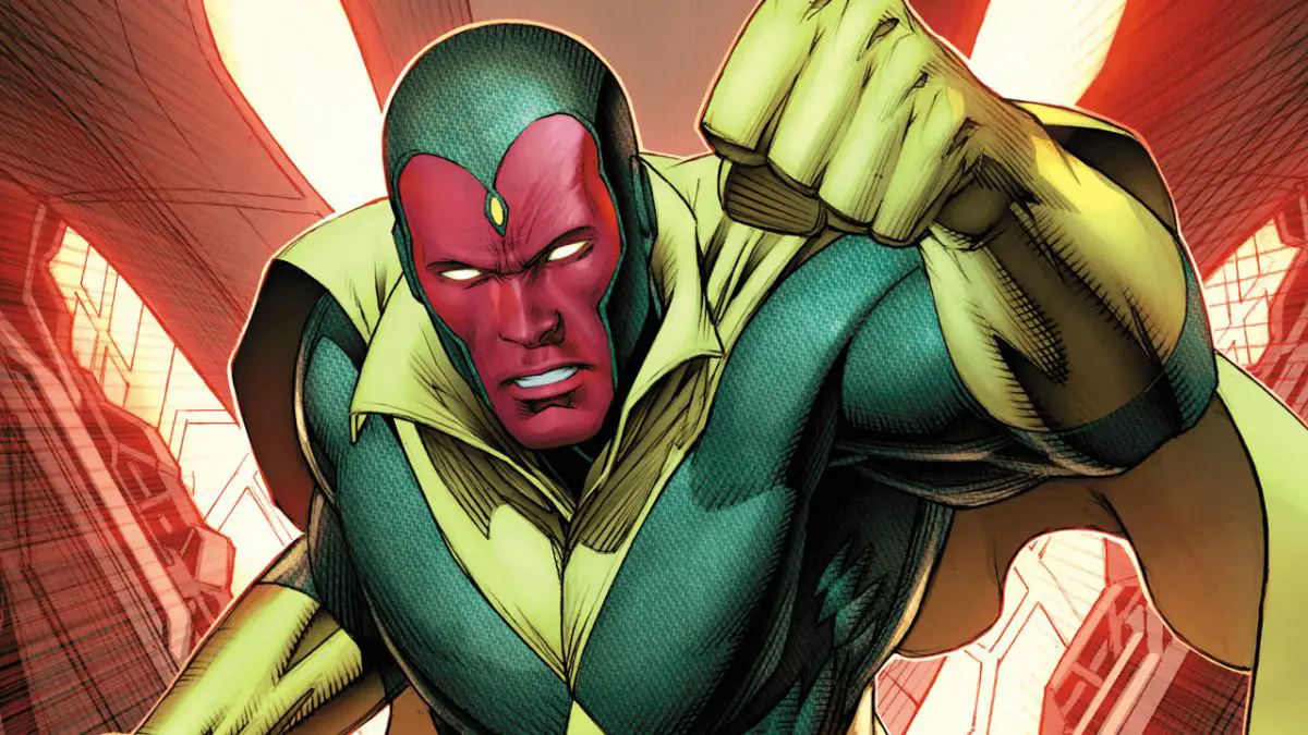 Top 10 Green Superheroes From Marvel And Dc Universe - Vision (Marvel)