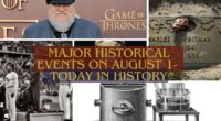 Major Historical Events on August 1- Today in History