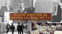 Major Historical Events on August 11- Today in History