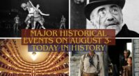 Major Historical Events on August 3- Today in History