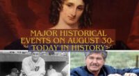 Major Historical Events on August 30- Today in History