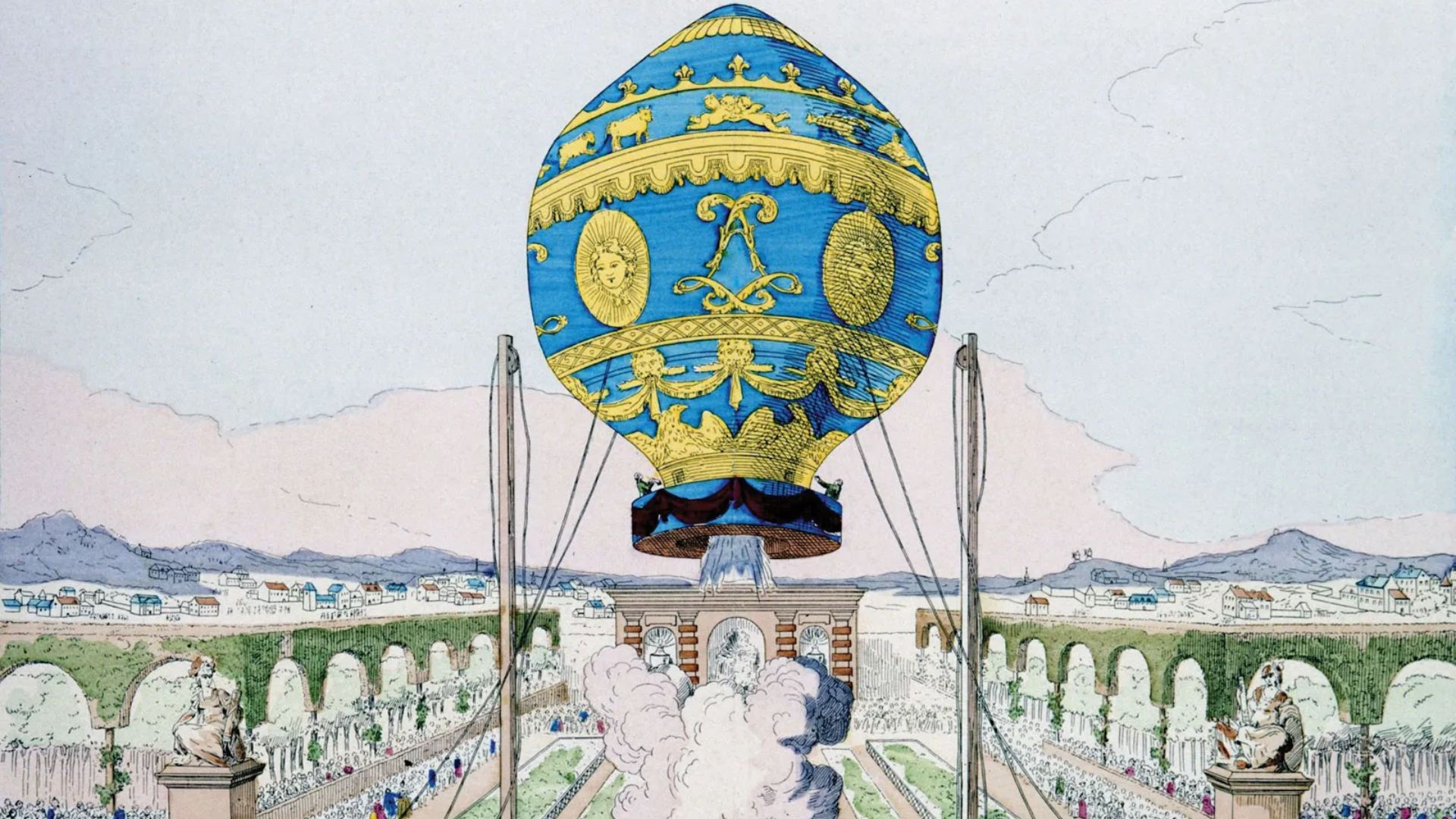 Major Historical Events on September 19 - Montgolfier Brothers Pioneer Balloon Flight - 1783 AD