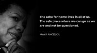 The ache for home lives in all of us, the safe place where we can go as we are and not be questioned