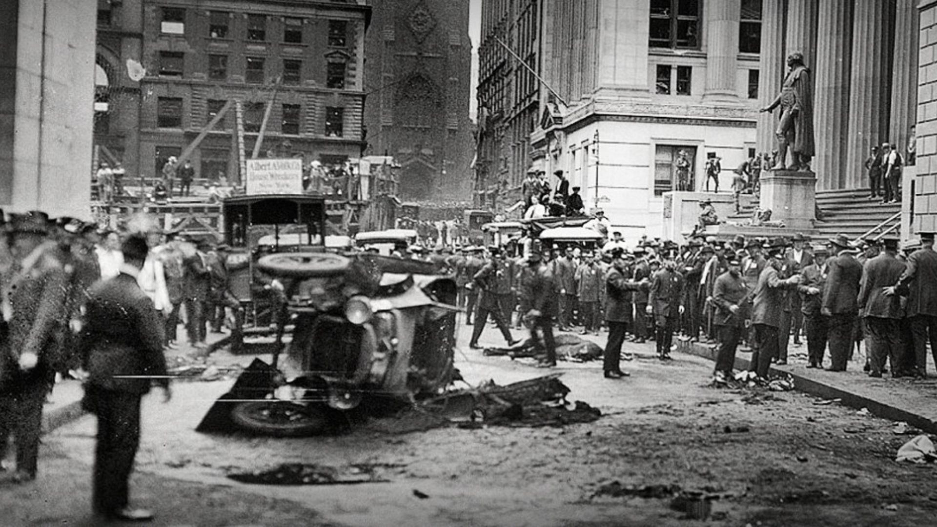 Wall Street Bombing - 1920 AD