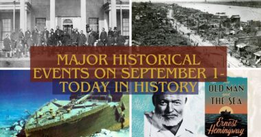 Major Historical Events on September 1- Today in History