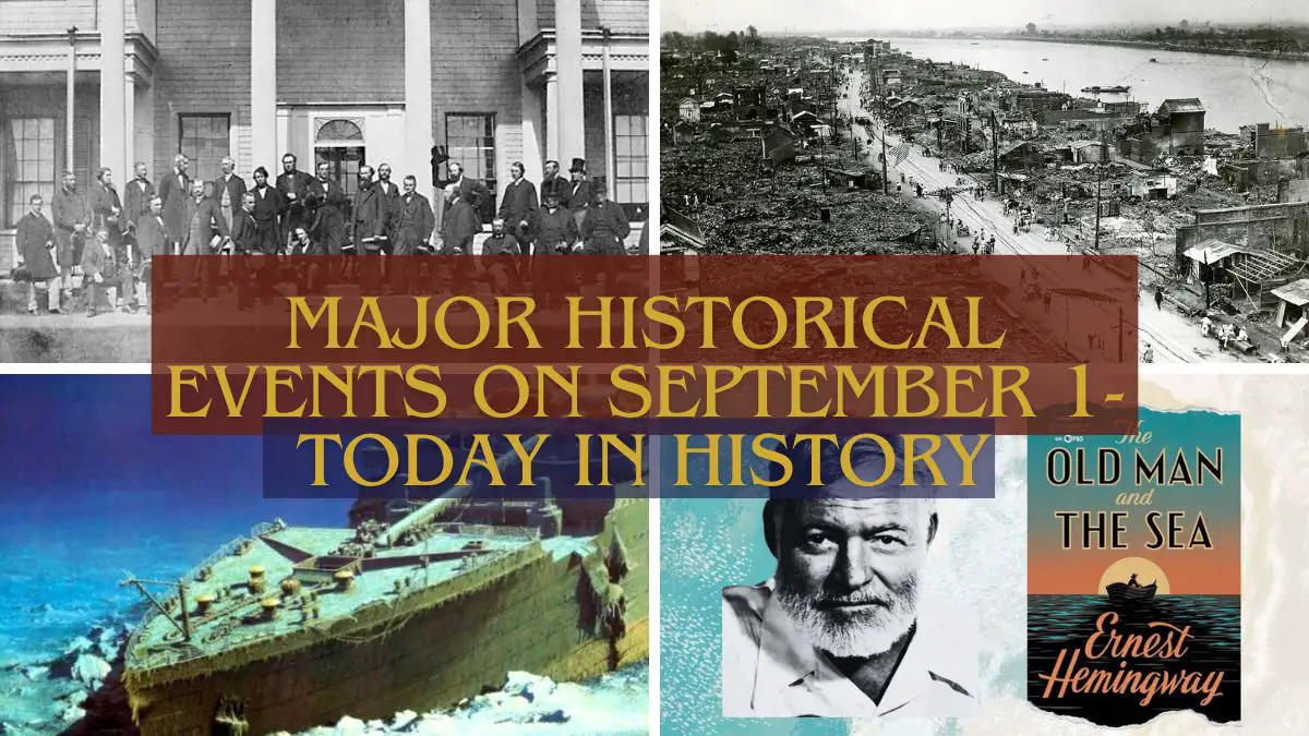 Major Historical Events on September 1- Today in History