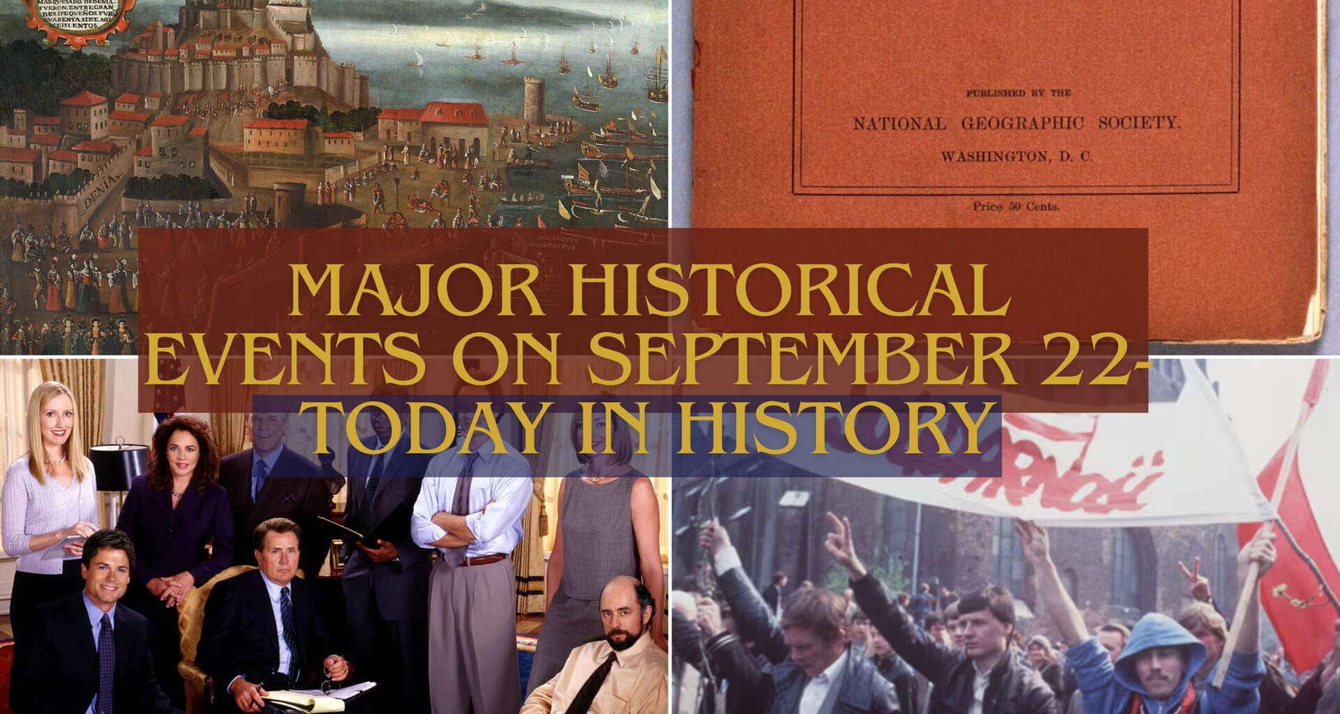 Major Historical Events on September 22- Today in History