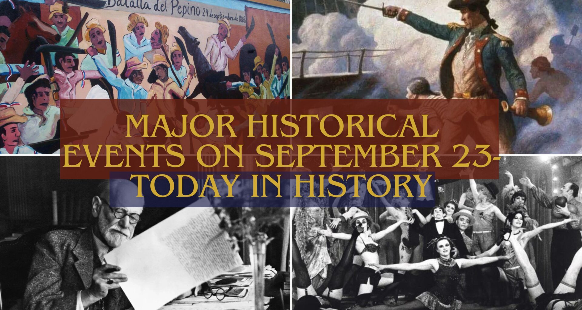 Major Historical Events on September 23- Today in History