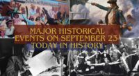 Major Historical Events on September 23- Today in History