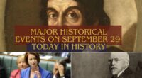 Major Historical Events on September 29- Today in History