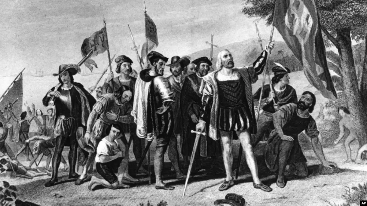 Major Historical Events on October 12 - Columbus "Discovers" the New World - 1492 AD