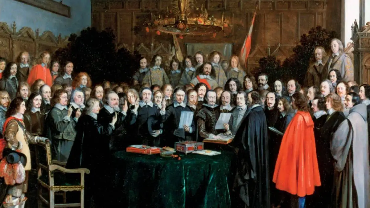 Major Historical Events on October 24 - The Peace of Westphalia Ends Major Wars - 1648 AD