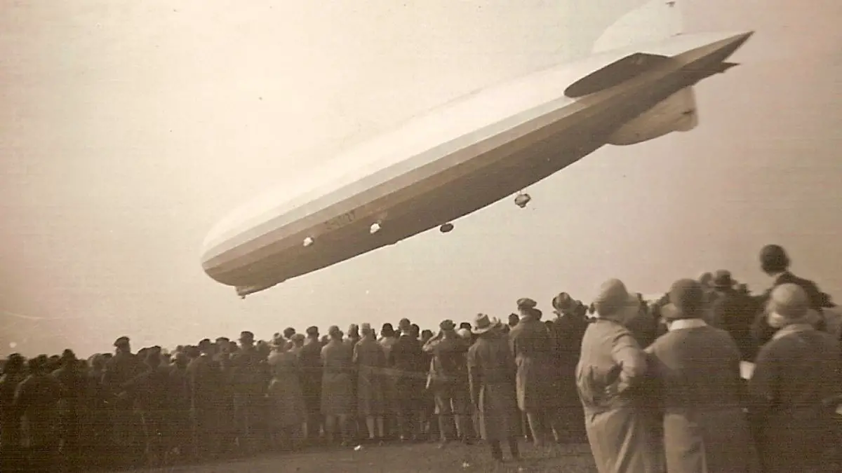 Graf Zeppelin Completes Transatlantic Journey - 1928 AD