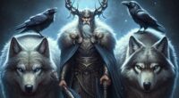 Geri and Freki: Odin's Loyal Wolves and Their Mythological Significance