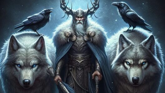 Geri and Freki: Odin's Loyal Wolves and Their Mythological Significance