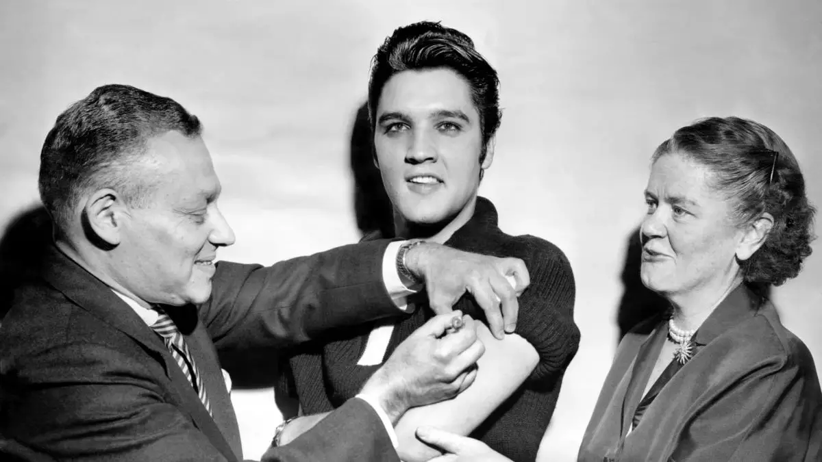 Major Historical Events on October 28 - Elvis Presley’s Televised Polio Vaccination - 1956 AD