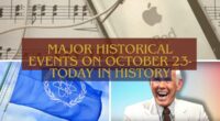 Major Historical Events on October 23- Today in History