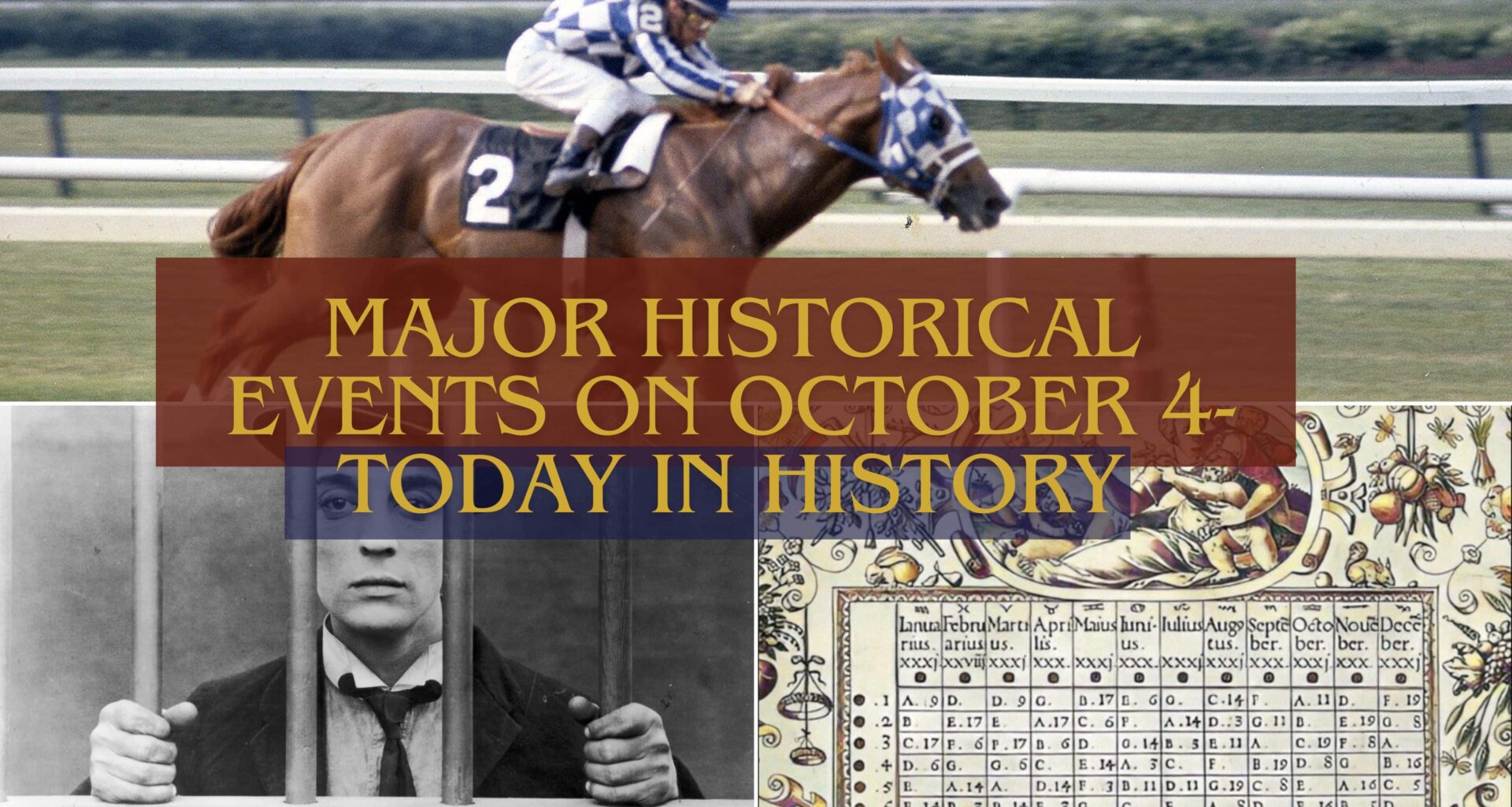 Major Historical Events on October 4- Today in History