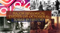 Major Historical Events on October 6- Today in History