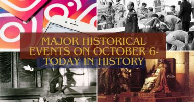 Major Historical Events on October 6- Today in History