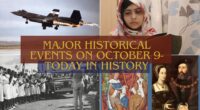 Major Historical Events on October 9- Today in History