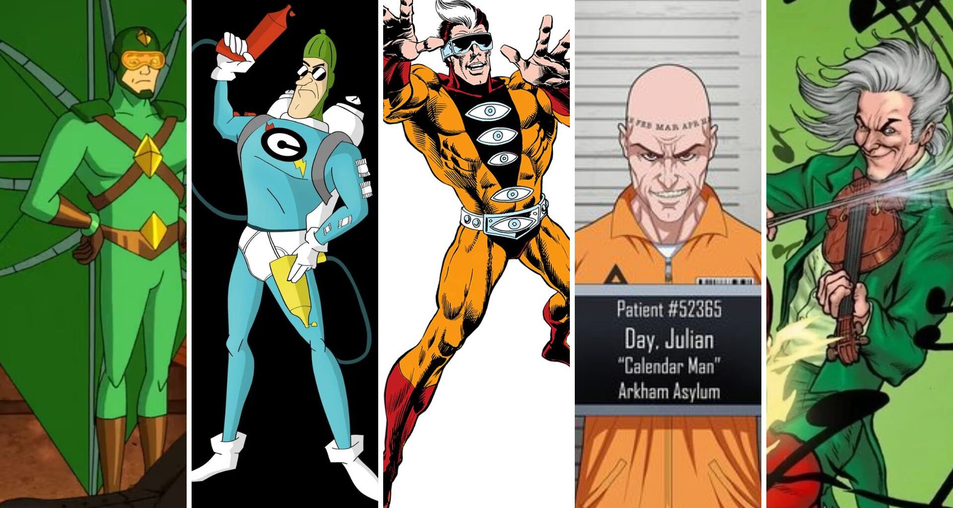 Top 5 Weakest DC Comics Villains Who Challenged Superheroes (And Lost)