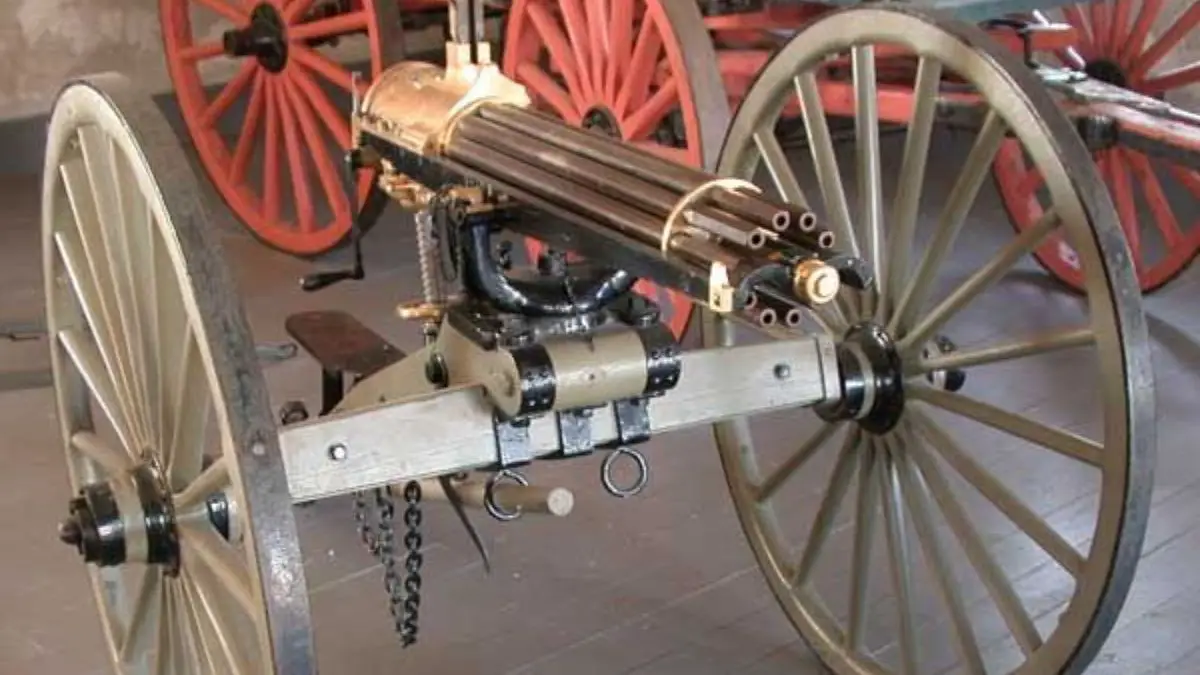 Major Historical Events on November 4 - Richard Gatling Patents the Gatling Gun - 1862 AD