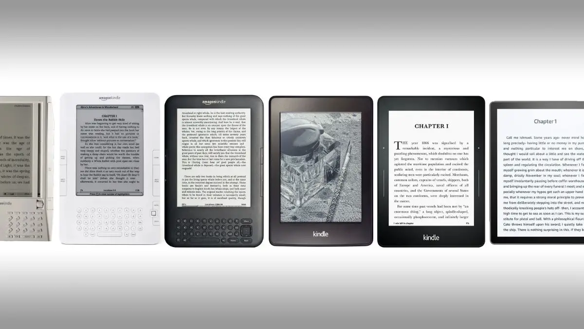 Launch of Amazon's Kindle - 2007 AD