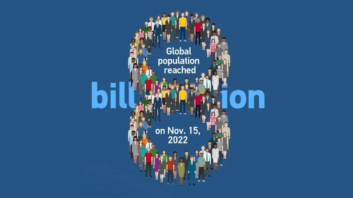 Major Historical Events on November 15 - World Population Reaches 8 Billion - 2022 AD