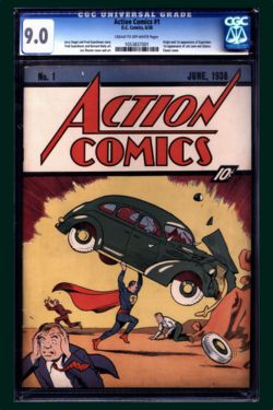 Action Comics #1 - Most Expensive Comics Ever Sold at Auction