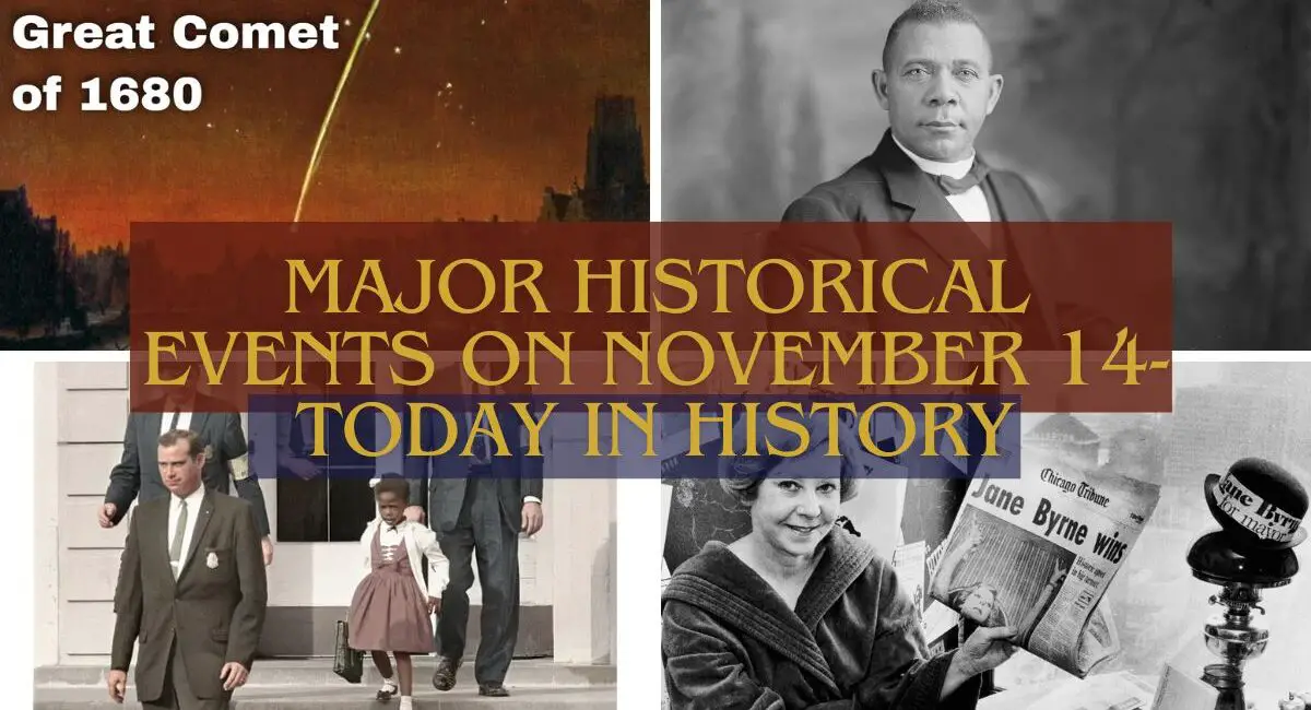 Major Historical Events on November 14- Today in History