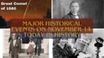 Major Historical Events on November 14- Today in History