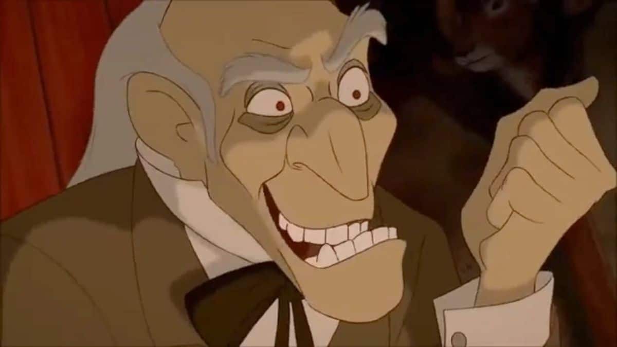 Monsieur D'Arque - Top 10 Iconic Beauty and the Beast Cartoon Characters of All Time