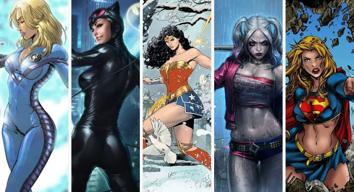 10 sexiest female superheroes