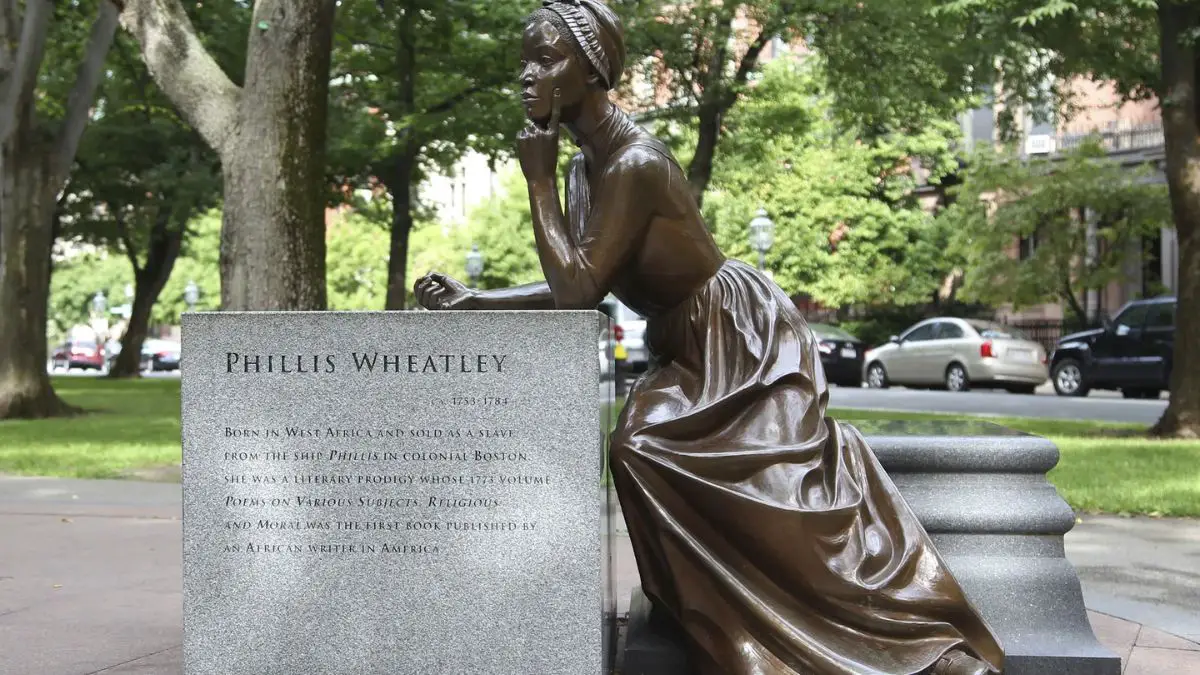 Passing of Phillis Wheatley - 1784 AD