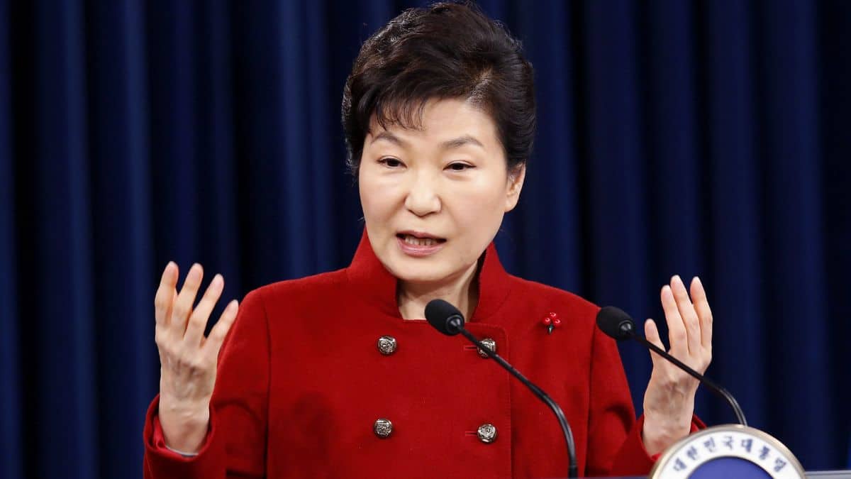 Impeachment of South Korea's President Park - 2016