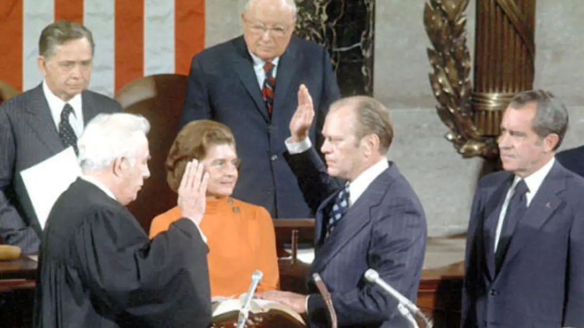 Gerald Ford Becomes Vice President - 1973 AD