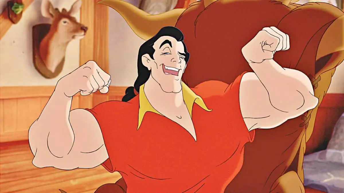 Gaston - Top 10 Iconic Beauty and the Beast Cartoon Characters of All Time