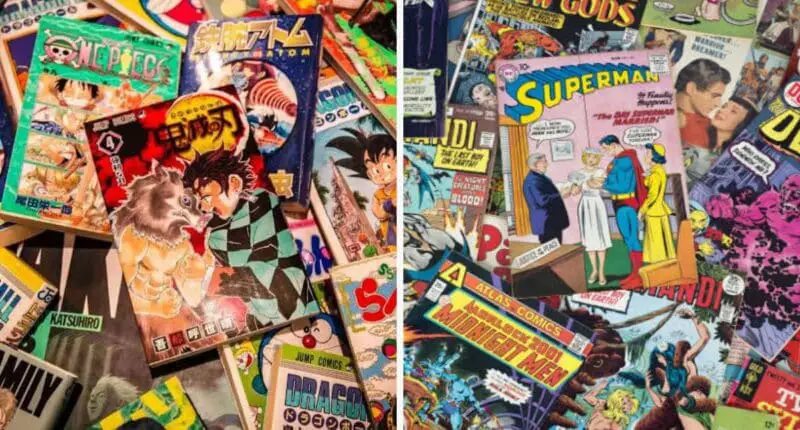 How Manga is Different from Comics: Key Differences Explained