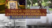 Major Historical Events on December 5- Today in History