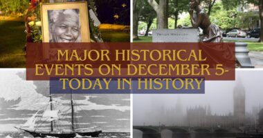 Major Historical Events on December 5- Today in History