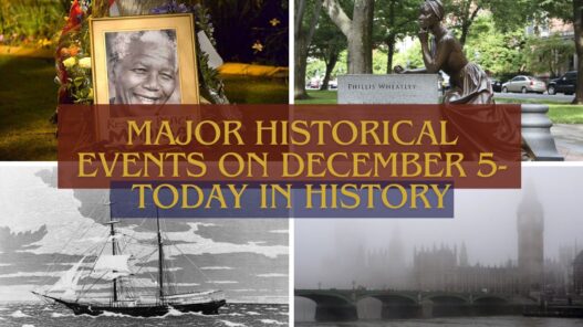 Major Historical Events on December 5- Today in History