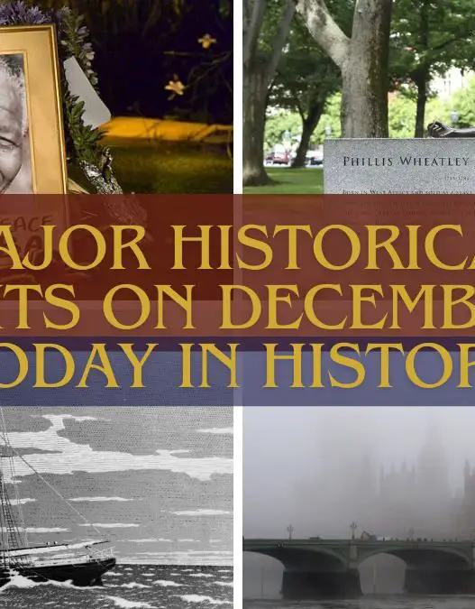 Major Historical Events on December 5- Today in History