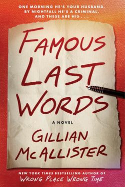 Famous Last Words: By Gillian McAllister (Book Review)