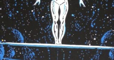 Death of Silver Surfer in Requiem